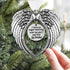 Christmas Memorial Hanging Ornaments Angel Wings